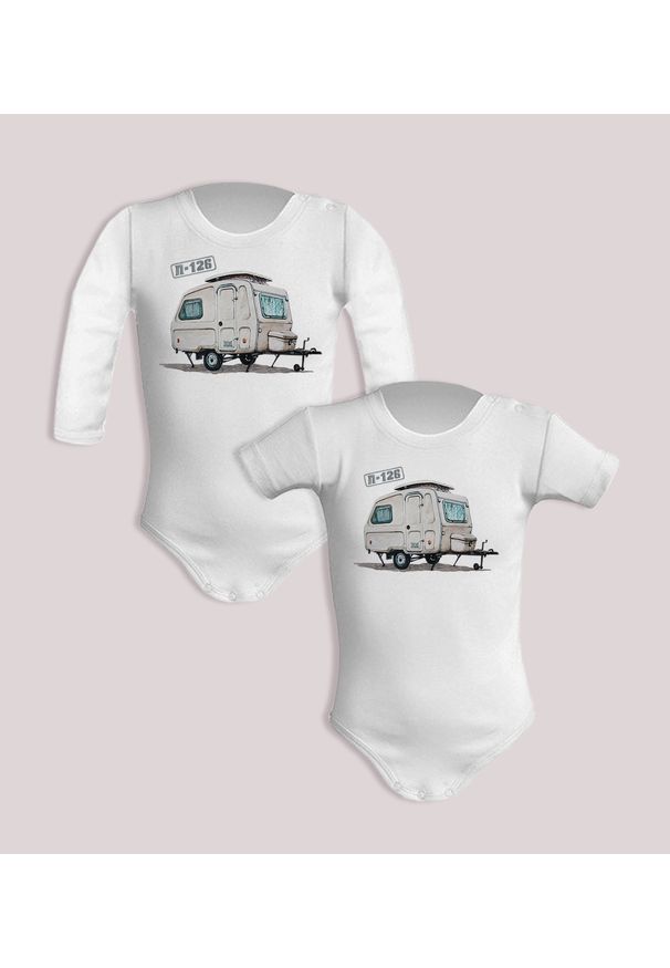 nikiniki - Niewiadów N-126 — body (Rozmiar: 9M; Długość rękawa: długi; Rodzaj nadruku: Niewiadów N-126). Materiał: bawełna. Wzór: nadruk