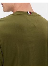 TOMMY HILFIGER - Tommy Hilfiger T-Shirt Small Imd MW0MW30054 Zielony Regular Fit. Kolor: zielony. Materiał: bawełna