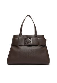 Armani Exchange Torebka XW000284 AF11902 U6304 Brązowy. Kolor: brązowy. Materiał: skórzane