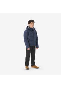 quechua - Koszulka turystyczna dla dzieci Quechua MH100. Kolor: niebieski. Materiał: poliester, materiał. Sezon: lato. Styl: sportowy