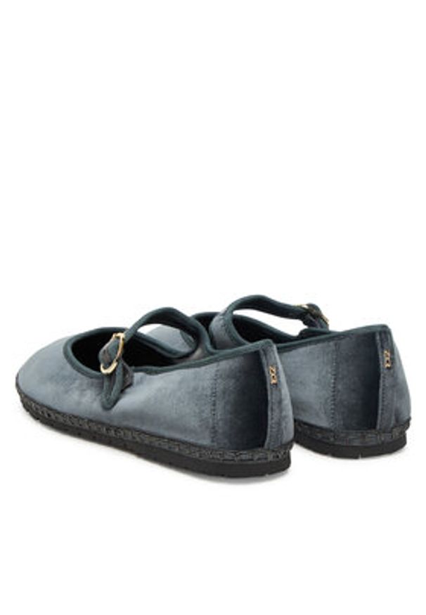 Nokwol Półbuty Mel Szary. Kolor: szary. Materiał: materiał