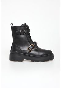 Pinko - Trapery damskie skórzane Mia 19 PINKO. Materiał: skóra #5