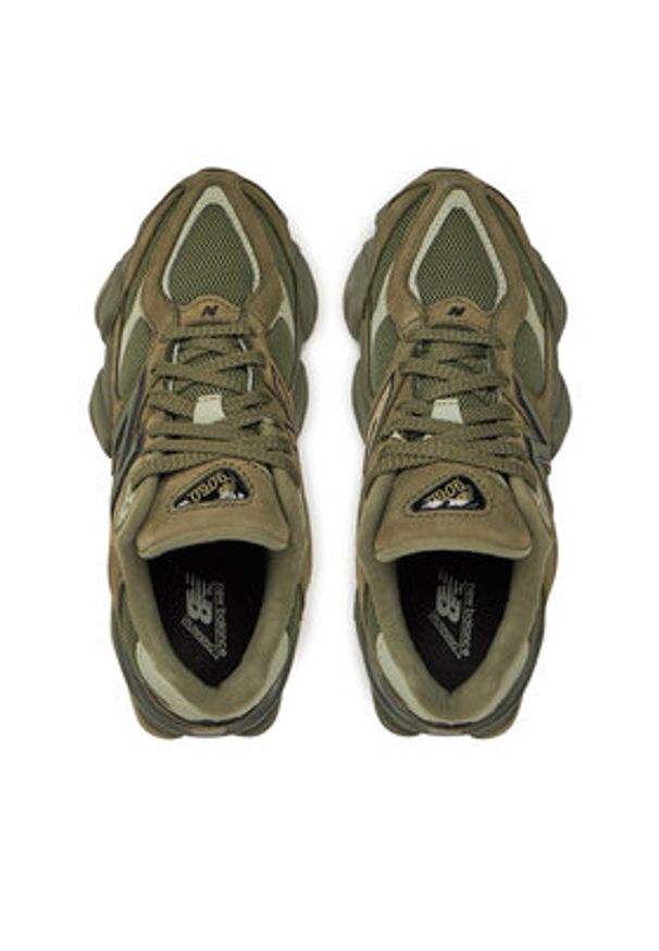 New Balance Sneakersy U9060ZGD Khaki. Kolor: brązowy. Materiał: skóra, zamsz