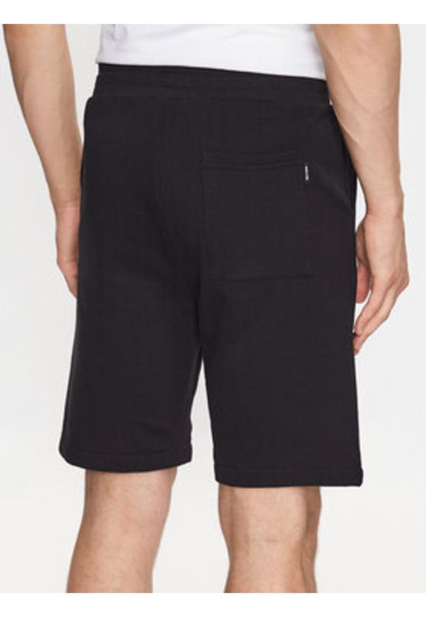 Only & Sons Szorty sportowe 22025416 Czarny Relaxed Fit. Kolor: czarny. Materiał: bawełna. Styl: sportowy