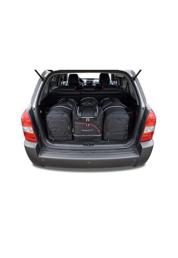 KJUST - Torby Do Bagażnika Hyundai Tucson 2004-2010 4Szt Kjust. Kolor: czarny. Styl: sportowy