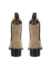 GANT - Gant Sztyblety 31553093 Beżowy. Kolor: beżowy. Materiał: zamsz, skóra
