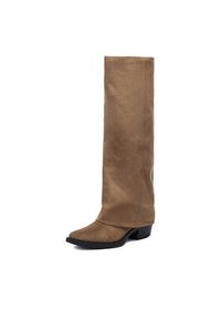 DeeZee Kozaki 23689-22 Brązowy. Kolor: brązowy. Materiał: materiał #4