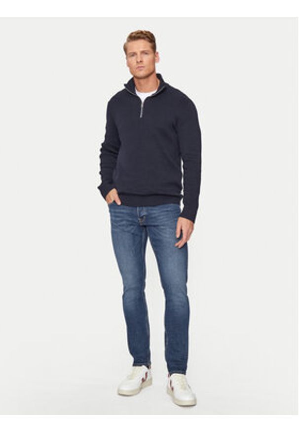 Jack & Jones - Jack&Jones Jeansy Glenn 12263286 Niebieski Slim Fit. Kolor: niebieski