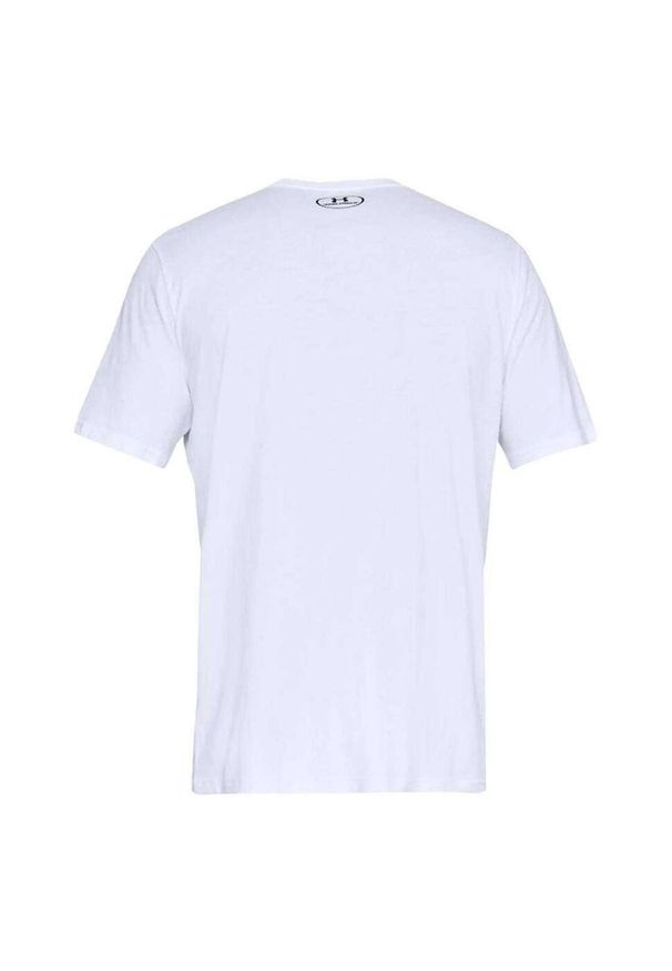 Under Armour - Męska Koszulka Sportowa. Kolor: biały
