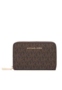 Mały Portfel Damski MICHAEL Michael Kors. Kolor: brązowy