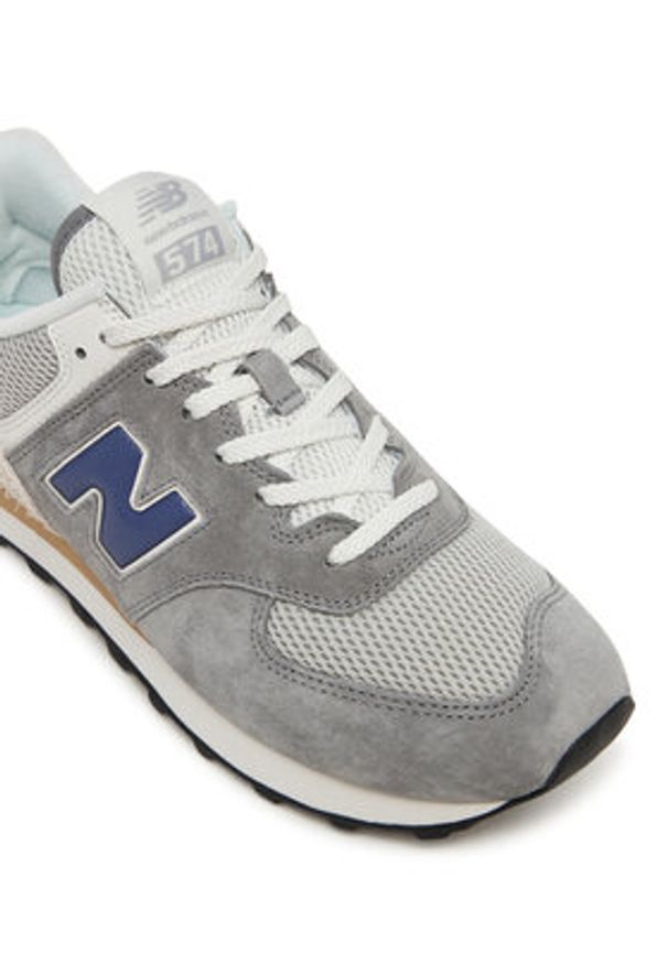 New Balance Sneakersy U574SPB Szary. Kolor: szary. Materiał: zamsz, skóra. Model: New Balance 574
