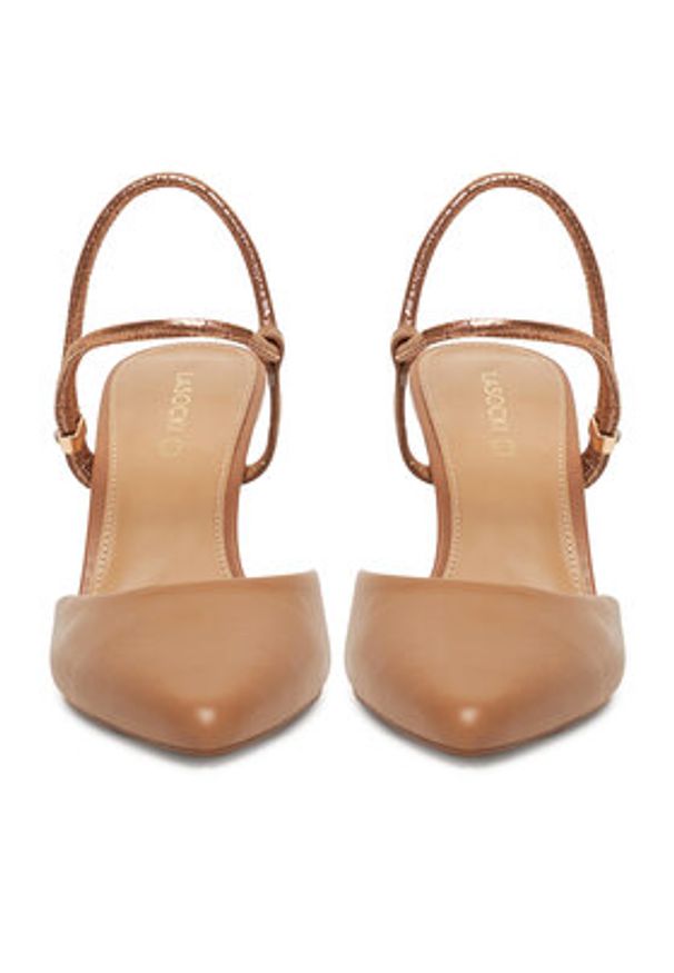 Lasocki Szpilki WYL3794-6Z Beżowy. Kolor: beżowy. Materiał: skóra. Obcas: na szpilce