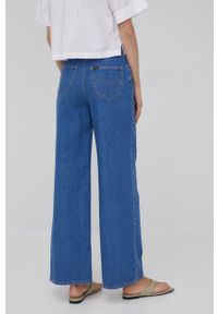 Lee jeansy STELLA A LINE STONEWASH AVA damskie high waist. Stan: podwyższony. Kolor: niebieski #3