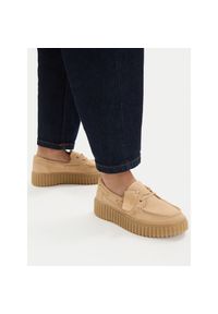 Półbuty Clarks. Kolor: beżowy #1