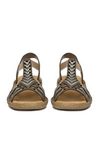 Rieker Sandały CEO-65861-45 Szary. Kolor: szary. Materiał: skóra #2