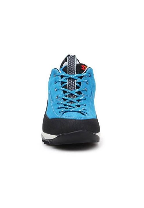 Buty trekkingowe damskie Garmont Dragontail. Zapięcie: sznurówki. Kolor: wielokolorowy, niebieski, czarny. Materiał: guma, materiał, syntetyk. Szerokość cholewki: normalna. Styl: sportowy