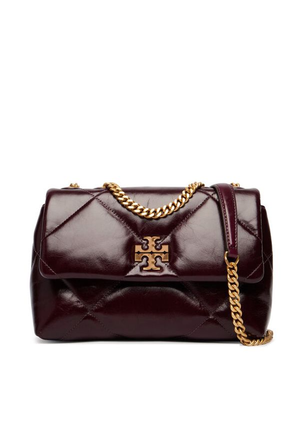 Tory Burch Torebka 169326 Bordowy. Kolor: czerwony. Materiał: skórzane