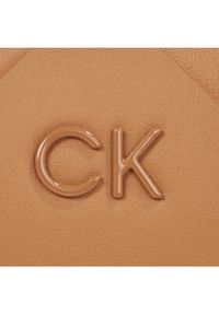 Calvin Klein Torebka Re-Lock Quilt Camera Bag K60K610767 Brązowy. Kolor: brązowy #2