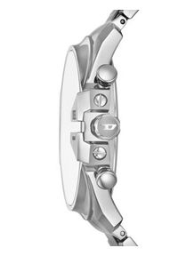 Diesel Zegarek Mega Chief Slim DZ4686 Srebrny. Kolor: srebrny