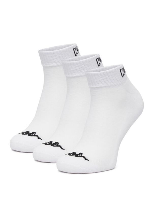 Kappa Skarpety długie CEO_KR_GOAL_SS26 (3-PACK) Biały. Kolor: biały. Materiał: bawełna