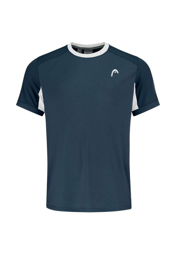 Koszulka tenisowa męska z krótkim rękawem Head Slice T-Shirt. Kolor: niebieski, biały, wielokolorowy. Długość rękawa: krótki rękaw. Długość: krótkie. Sport: tenis