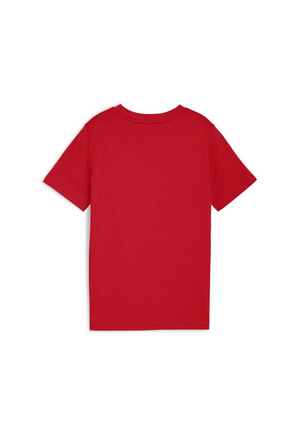 Puma - Młodzieżowa koszulka z grafiką sneakersów PUMA For All Time Red. Kolor: czerwony. Sport: joga i pilates