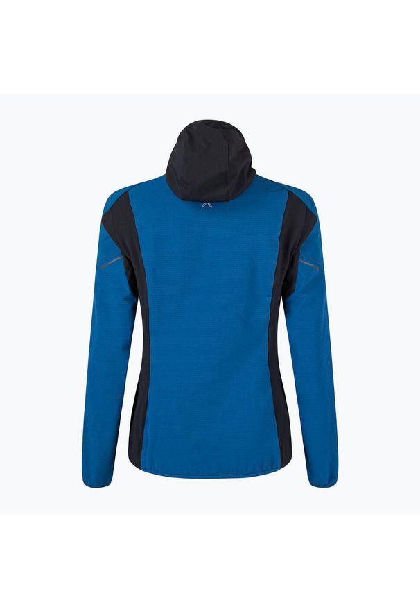 MONTURA - Kurtka przeciwwiatrowa damska Montura Premium Wind Hoody. Kolor: niebieski. Sport: turystyka piesza