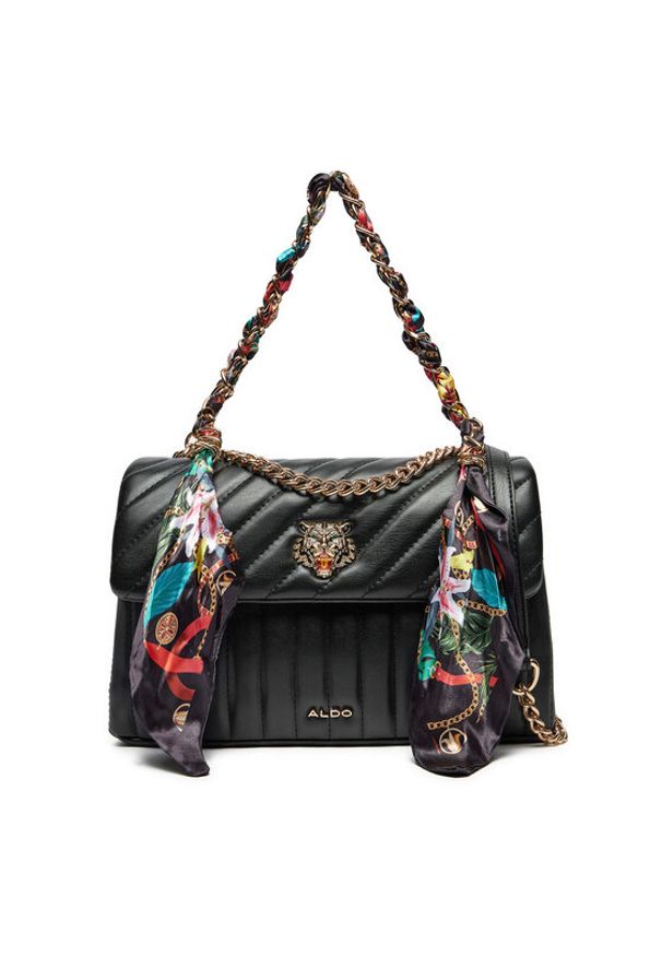 Aldo Torebka Tetney 13827315 Czarny. Kolor: czarny. Materiał: skórzane