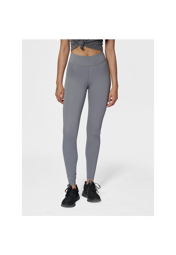 Damskie legginsy Hummel Te Fundamental. Kolor: szary. Materiał: jersey. Sport: fitness