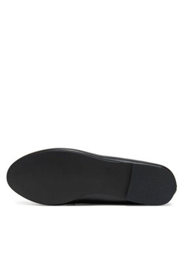 DeeZee Loafersy 10-633 Czarny. Kolor: czarny. Materiał: skóra