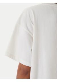 Emporio Armani Sukienka codzienna EW004078 AF20244 U1131 Biały Regular Fit. Okazja: na co dzień. Kolor: biały. Materiał: bawełna. Typ sukienki: proste. Styl: casual #5