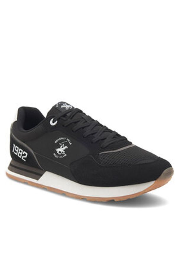 Beverly Hills Polo Club Sneakersy MILO-01 Czarny. Kolor: czarny. Materiał: materiał