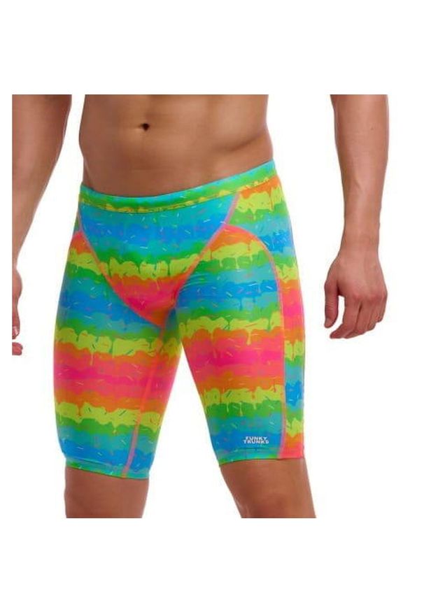 FUNKY TRUNKS - Spodenki do pływania Jammery Funky Trunks Melting Mayhem. Kolor: wielokolorowy