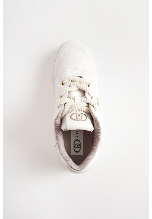 Liu Jo - Sneakersy damskie skórzane LIU JO. Materiał: skóra