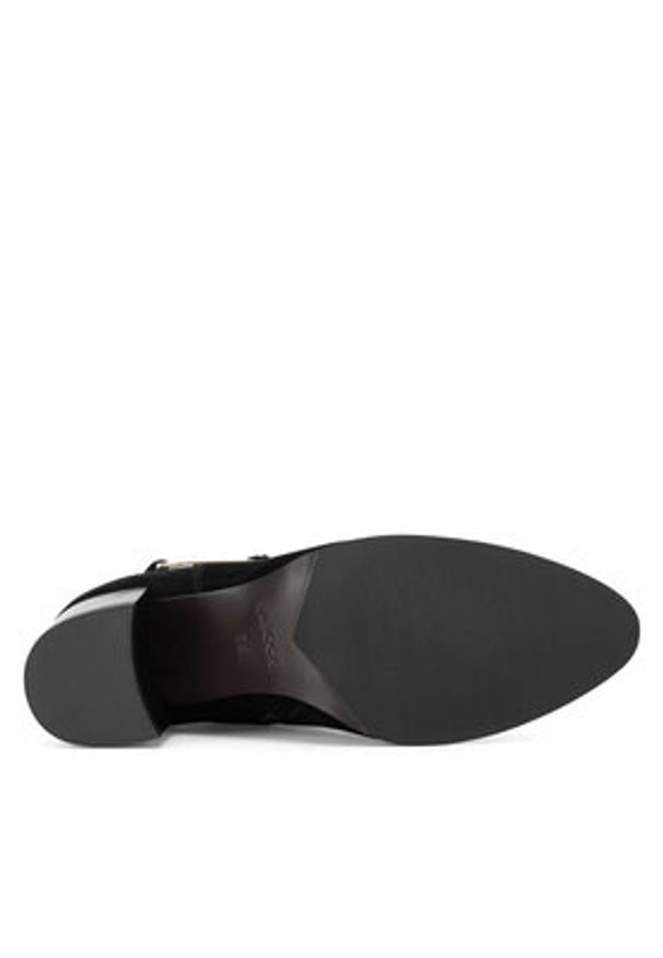 Lasocki Botki WYL3957-9Z Czarny. Kolor: czarny. Materiał: zamsz, skóra