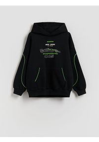 Reserved - Bluza Team Kick Sauber F1 - czarny. Kolor: czarny. Materiał: dzianina, bawełna #1