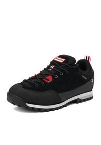 Hunter Sneakersy CEO-H8-197 Czarny. Kolor: czarny. Materiał: zamsz, skóra