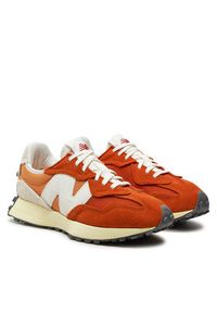 New Balance Sneakersy U327WRH Pomarańczowy. Kolor: pomarańczowy. Materiał: zamsz, skóra