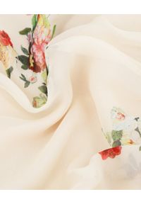 JENESEQUA - Jedwabna sukienka Annecy. Kolor: beżowy. Materiał: jedwab. Wzór: kwiaty, nadruk. Typ sukienki: dopasowane #4