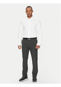 BOSS Spodnie materiałowe T_Commuter 50534303 Szary Slim Fit. Kolor: szary. Materiał: syntetyk #4