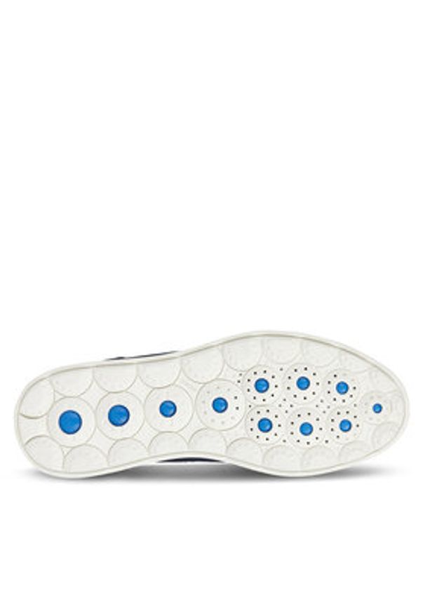 Geox Sneakersy U Spherica Ec12 U45GRA 02211 C4002 Granatowy. Kolor: niebieski. Materiał: zamsz, skóra