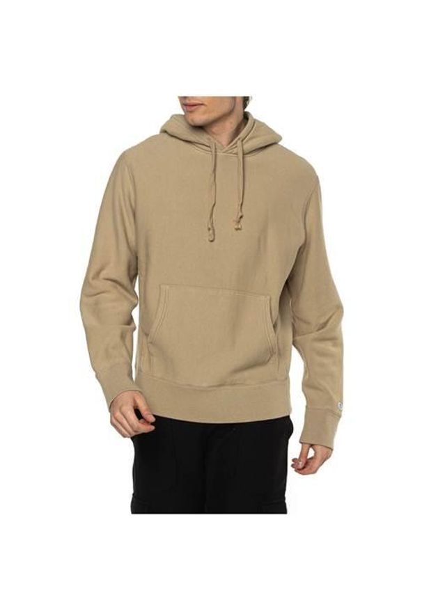 Bluzy sportowa męska Champion Reverse Weave. Typ kołnierza: kaptur. Kolor: beżowy. Materiał: poliester, bawełna