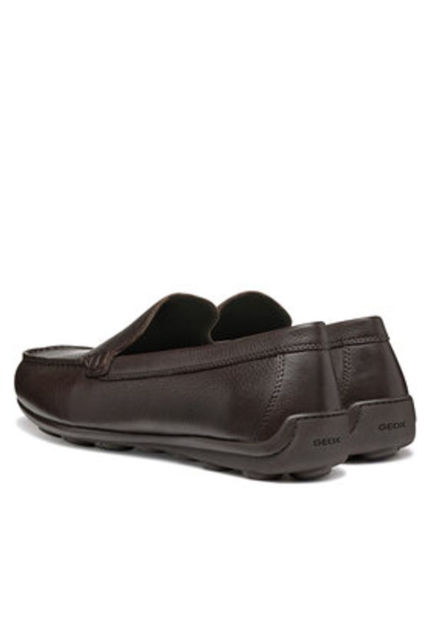 Geox Mokasyny U Spherica Ec16 U55HYA 00046 C6009 Brązowy. Kolor: brązowy. Materiał: skóra