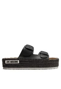 Love Moschino - Espadryle LOVE MOSCHINO. Kolor: czarny #1