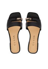 Guess Japonki FLJTBT ELE19 Czarny. Kolor: czarny. Materiał: skóra #4