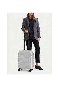 Gino Rossi - Walizka kabinowa GINO ROSSI. Kolor: srebrny #1