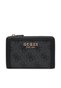 Guess Portfel Lindsey Slg SWSG97 49156 Szary ciemny. Kolor: szary. Materiał: skóra #1