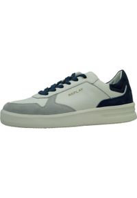 Replay - Buty REPLAY RZ4O0019L Biały. Kolor: biały. Materiał: syntetyk, tkanina, skóra. Sport: turystyka piesza
