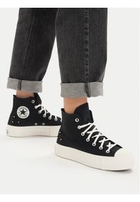 Converse Trampki Chuck Taylor All Star Lift Platform Beads A17787C Czarny. Kolor: czarny. Materiał: materiał. Obcas: na platformie #1