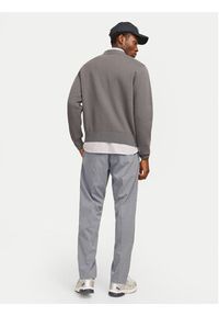Jack & Jones - Jack&Jones Chinosy Kane Edwin 12268303 Szary Relaxed Fit. Kolor: szary. Materiał: syntetyk